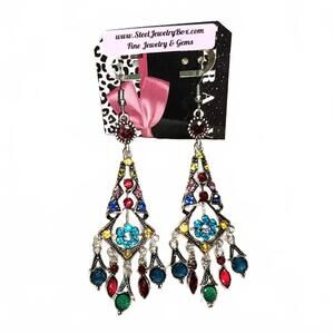 Falling Gems Earrings